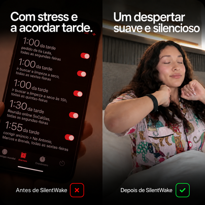 SilentWake Vibration Alarm
