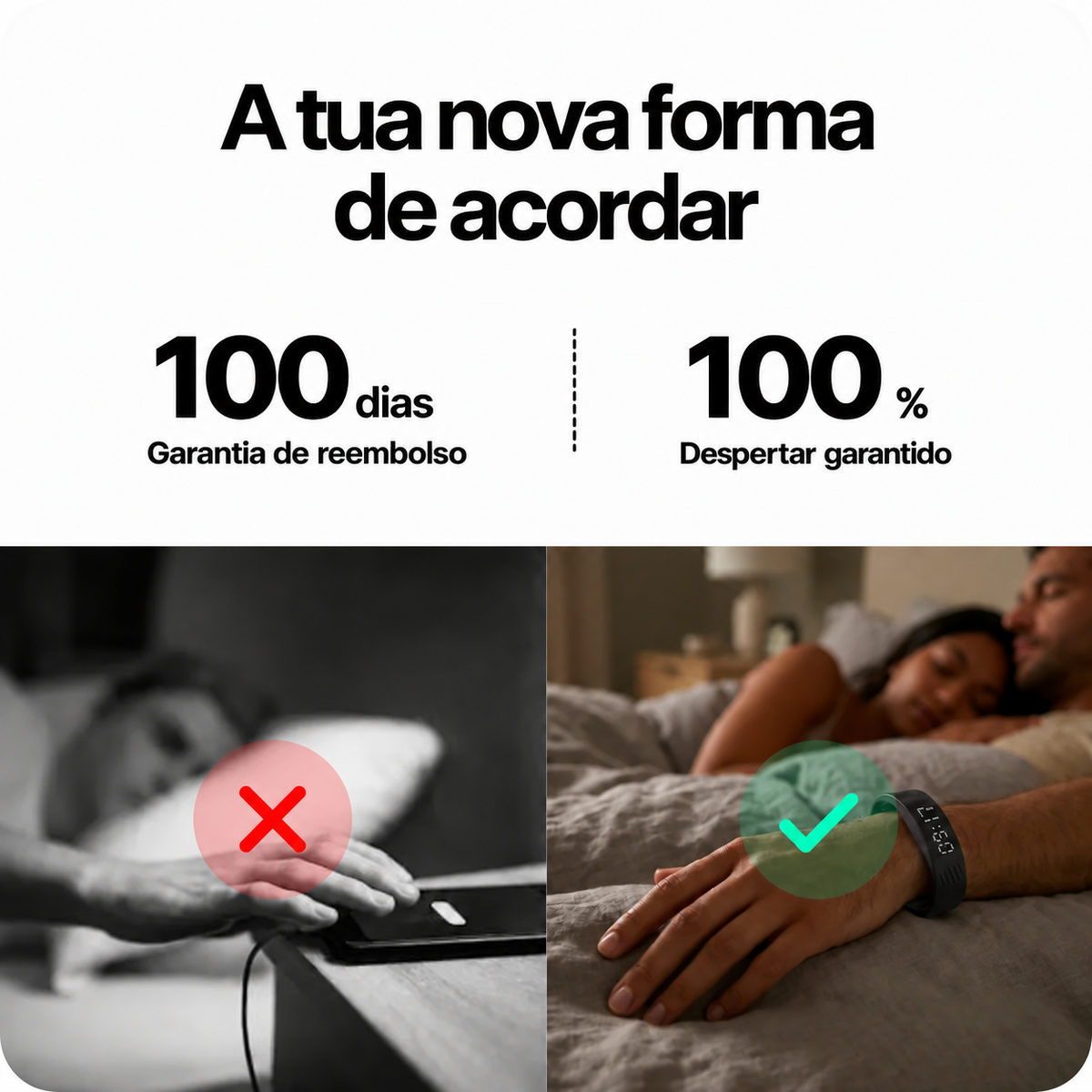 SilentWake Vibration Alarm